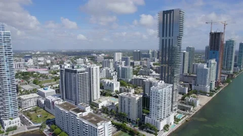 Miami Highrise Stock Footage 156480044