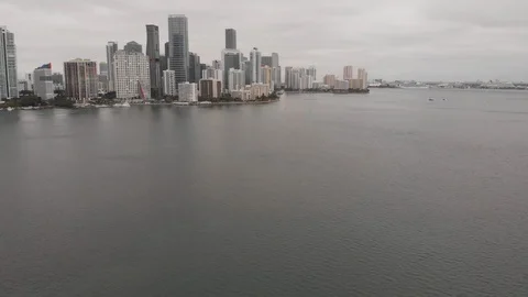 Miami highrises Video stock 126800196