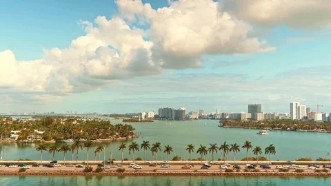 Miami Highway 스톡 동영상 104001482