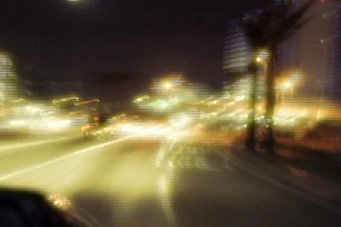 Miami highway timelapse Stockbeeldmateriaal 108920