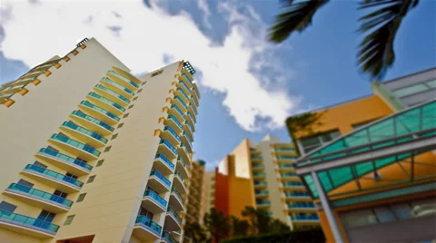 Miami hotel 2 Video stock 36477857