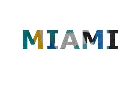 MIAMI' Stock Illustration