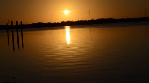 Miami Keys Sunset 库存影片 109285560