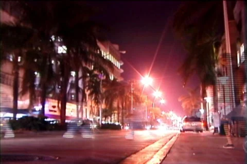 Miami midnight express Stock Footage 112794