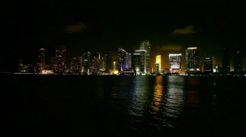 Miami Panorama Video stock 645224