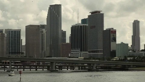 Miami. Port 2 Stock Footage 128549021