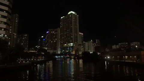 Miami River 5 Stock Footage 131867845