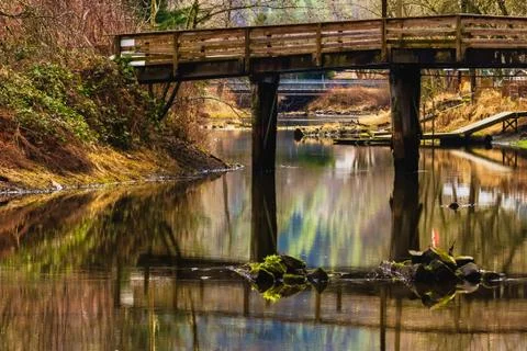 Miami River Foto stock