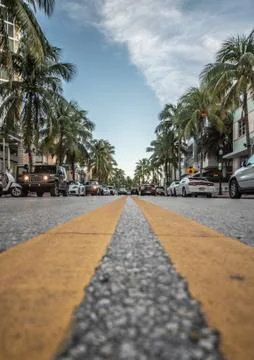Miami Road Stock Photos