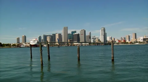 MIAMI SKYLINE 2 Stock Footage 39299457