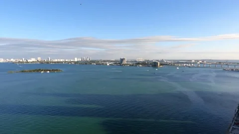 MIAMI SKYLINE 5K Stock Footage 145538973