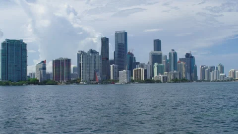 Miami Skyline 6 Video stock 276988340