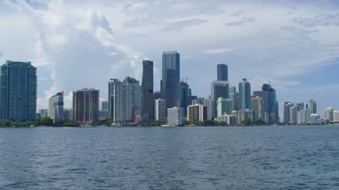 Miami Skyline 7 Stock Footage 276988371
