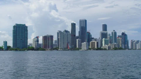Miami Skyline 8 Stock Footage 276988392