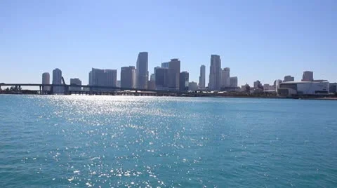 Miami skyline Stock-Footage 8926963