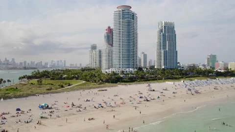 Miami South Beach Stock Footage 171246791