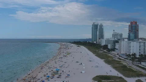 Miami South Beach Summer (1920 x 1080 / 30fps) Stock Footage