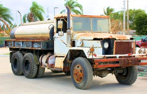 Miami Street Photography Weird Vintage Track Digital Custom Image Color Editing Stock Photos