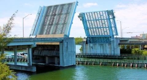 Miami Street Scene Photography Photo Image Atlantic Ocean South Florida Stock Photos