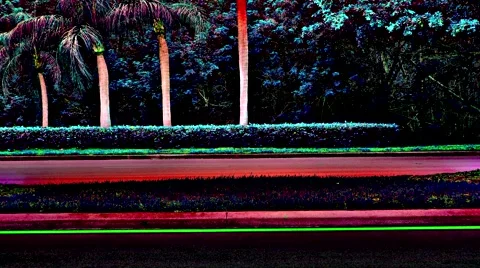 Miami Suburb Fast Moving 스톡 동영상 51935588