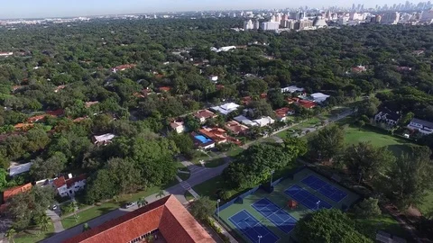 Miami Suburbs 動画素材 71499127