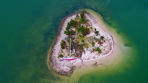 Miami Sunset Stock Footage 87195801