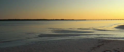Miami Sunset in Virginia Key Stock-Footage 200926706
