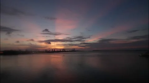 $Miami time lapse Stock Footage 45141699
