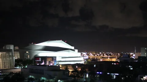 Miami Time Lapse Opera House downtown Video stock 42771057