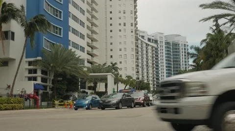 Miami traffic Stock Footage 63281914