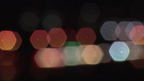 Miami Traffic By Night Stock Footage 125708569