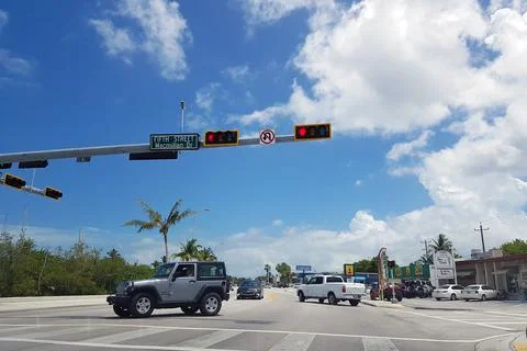 Miami traffic Stock Photos