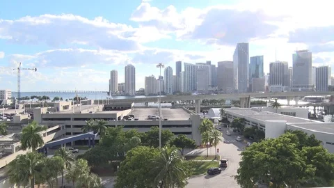 MiamiBridgeview Stock Footage 125708383