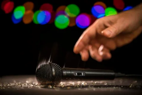 Mic Drop Stock Photos