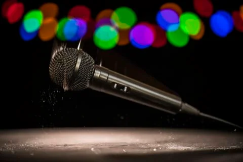 Mic Drop Stock Photos