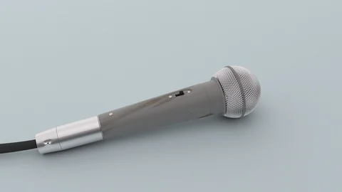 Mic Pan Stock Footage 101144526