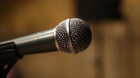 Mic in a venue Video stock 309145959