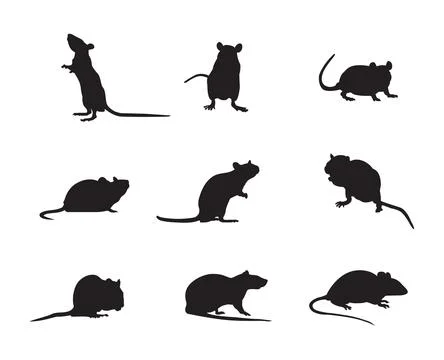 Mice Collection Stock Illustration