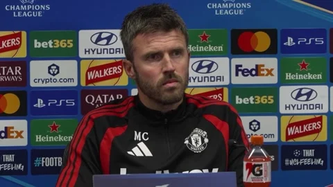 Michael Carrick hails ‘magical’ Champions League ahead of Man Utd return Stock-Footage 345087585