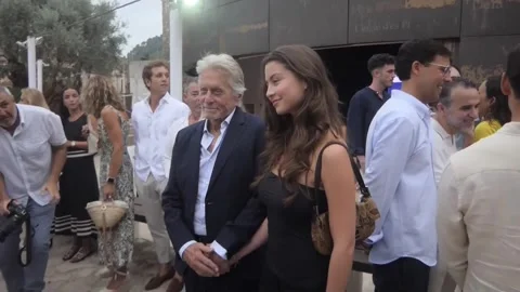 Michael Douglas and designer Pablo Erroz named Mallorca's Terra d'Honor ambassad Stock-Footage 341365008