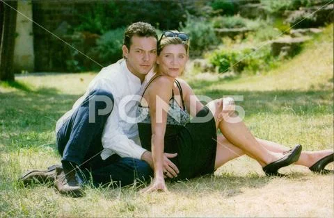 Michael French And Michelle Collins Who Star In The Bbc Tv Programme