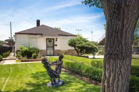 Michael jackson home Foto stock