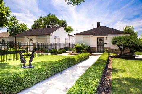 Michael jackson home Stock Photos