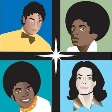 Michael Jackson Stock Illustration