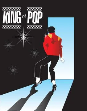 Michael Jackson Stock Illustration