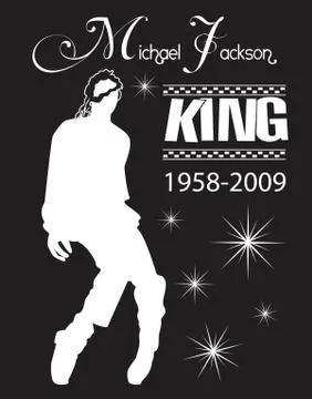 Michael Jackson Stock Illustration