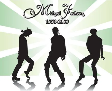 Michael Jackson Stock Illustration