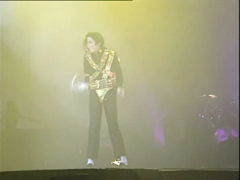 Michael Jackson singing and dancing Stock Footage 10569836
