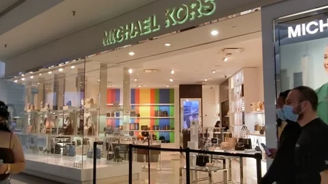 Michael Kors Retail Storefront, Stock Video