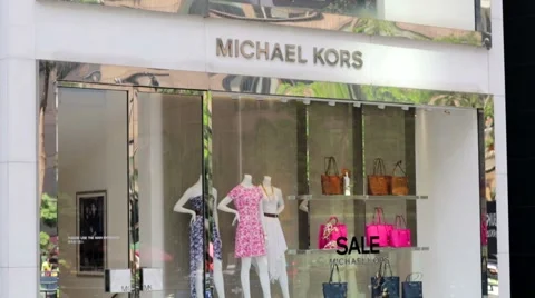 Michael Kors store. Stock Footage 41301129